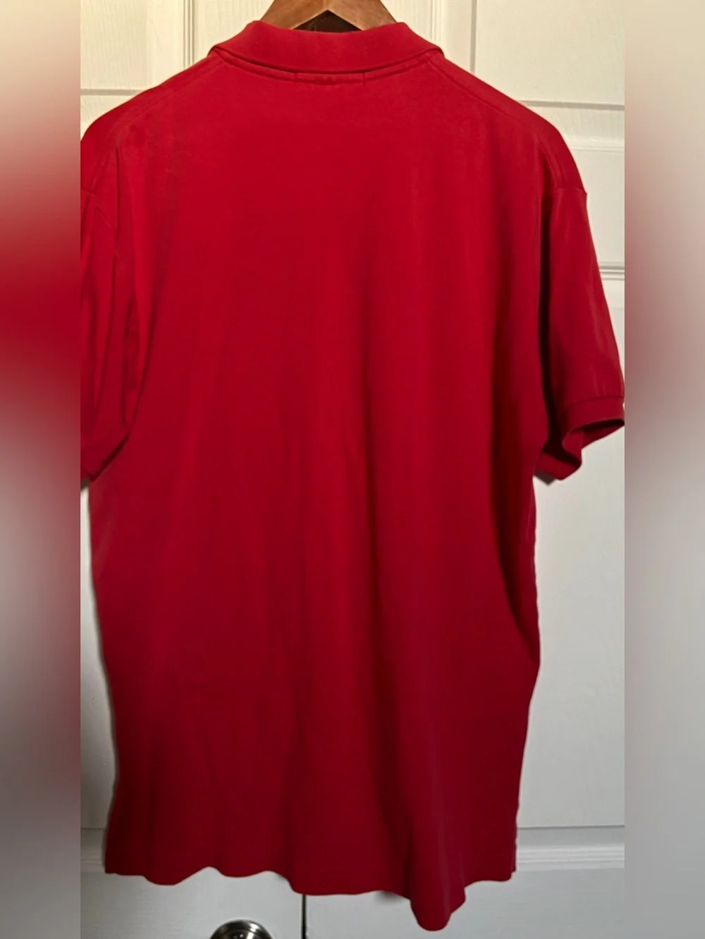 Polo Ralph Lauren Red Cotton Polo Shirt Made in USA